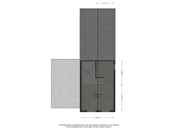 Tiny house 2 1e verdieping