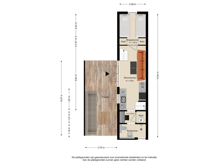 Tiny house Begane grond
