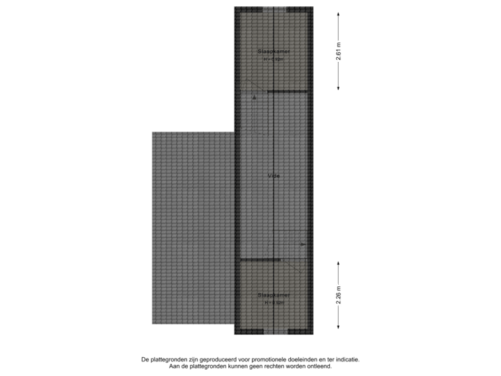 Tiny house 1e verdieping
