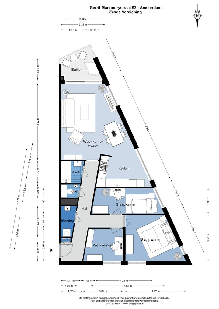 Foto 44 van Gerrit Mannourystraat 92