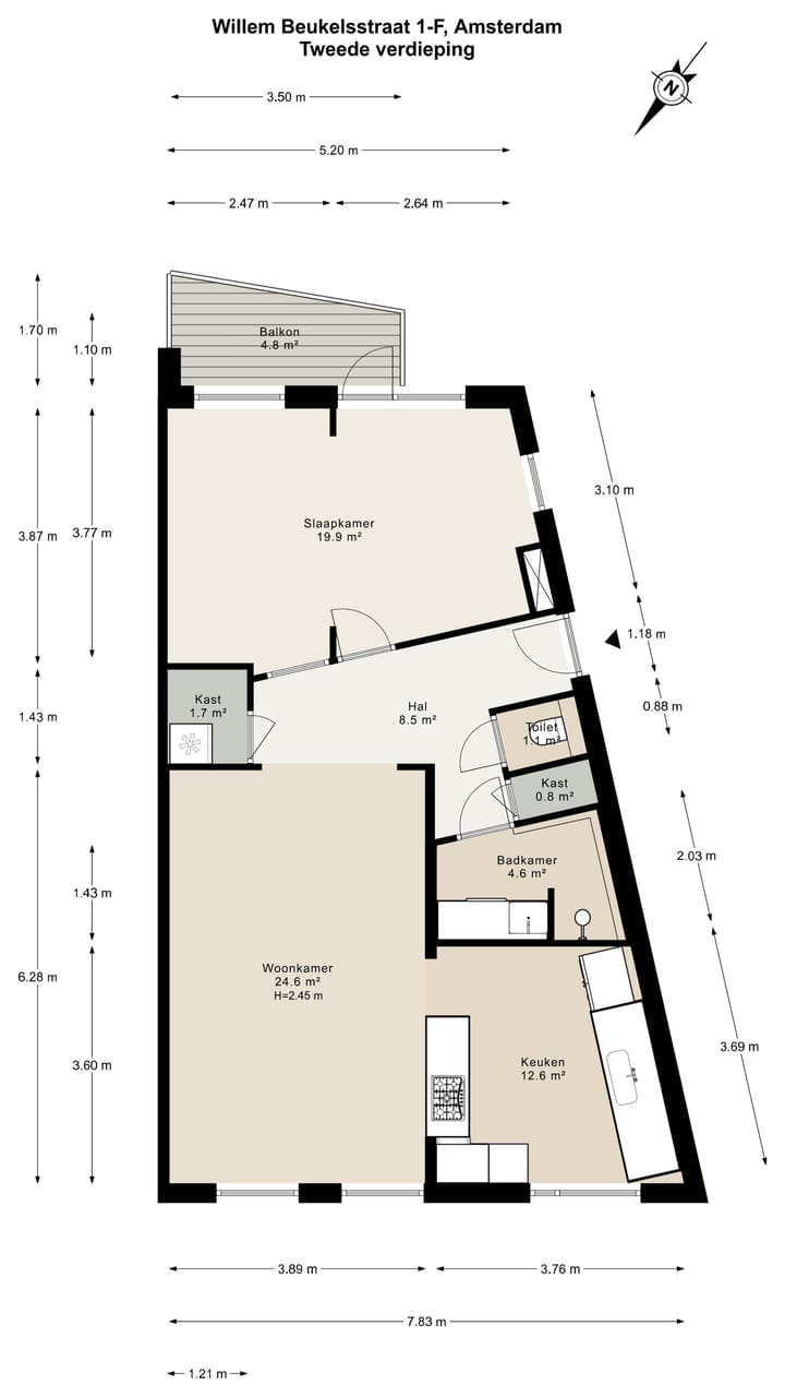 Foto 31 van Willem Beukelsstraat 1-F
