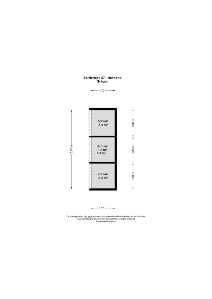 Foto 69 van Barrierlaan 57