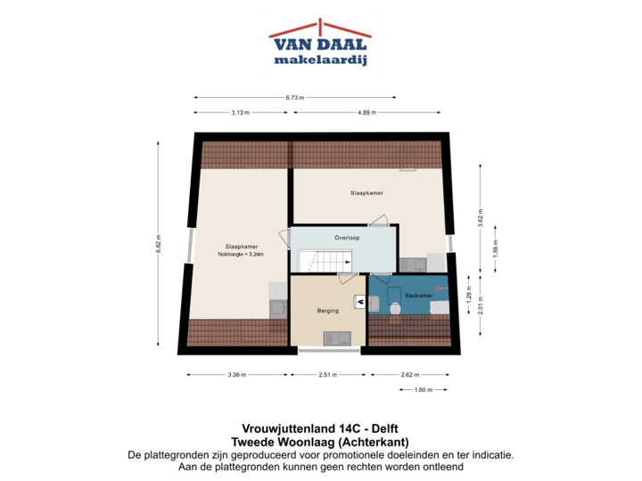 Tweede Woonlaag (Achterkant)