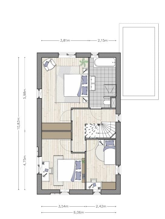 Foto 5 van Vrijstaande woning (Bouwnr. 40)