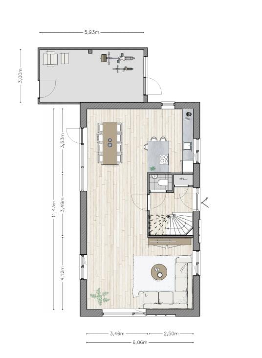 Foto 4 van Vrijstaande woning (Bouwnr. 47)