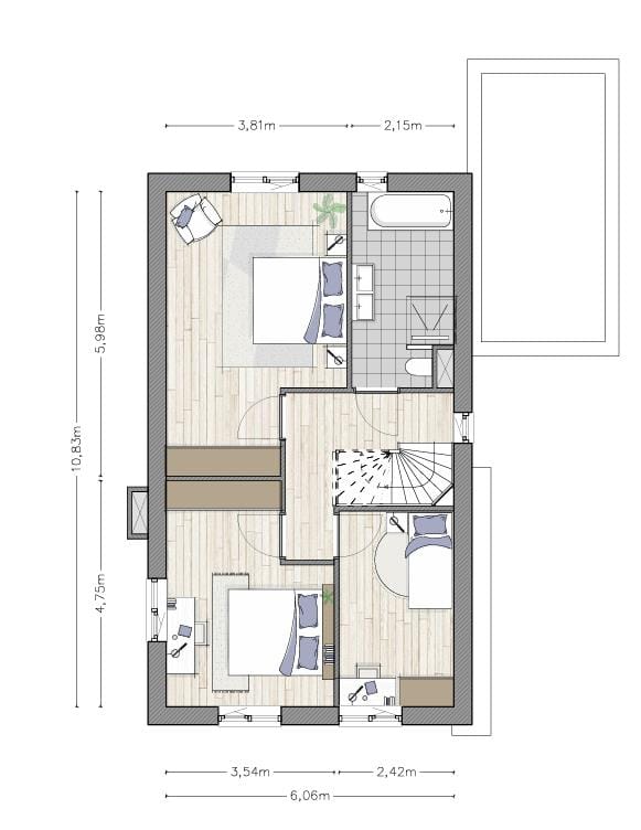 Foto 6 van Vrijstaande woning (Bouwnr. 19)