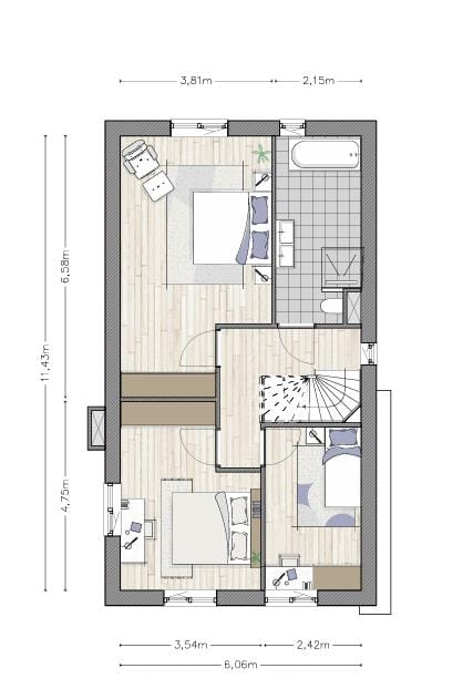 Photo 5 of Vrijstaande woning (Bouwnr. 84)