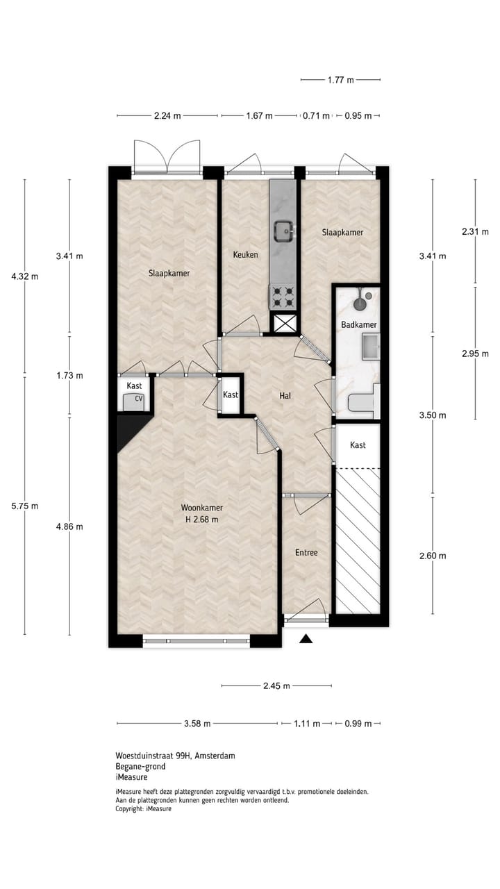 Photo 27 of Woestduinstraat 99-H