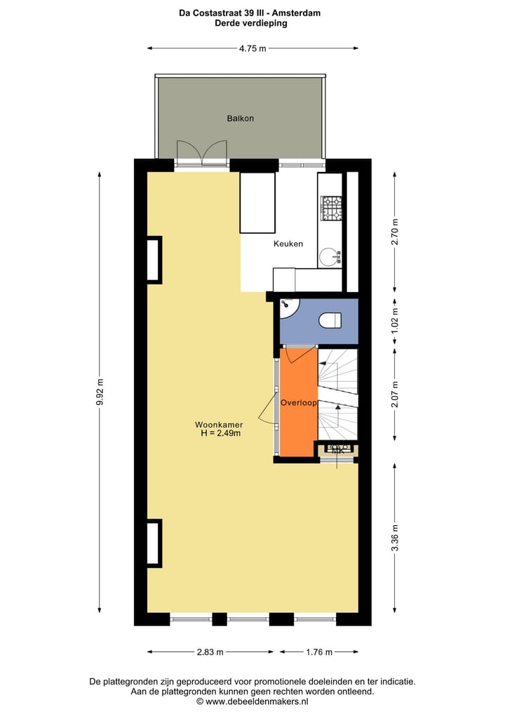 Photo 33 of Da Costastraat 39-3