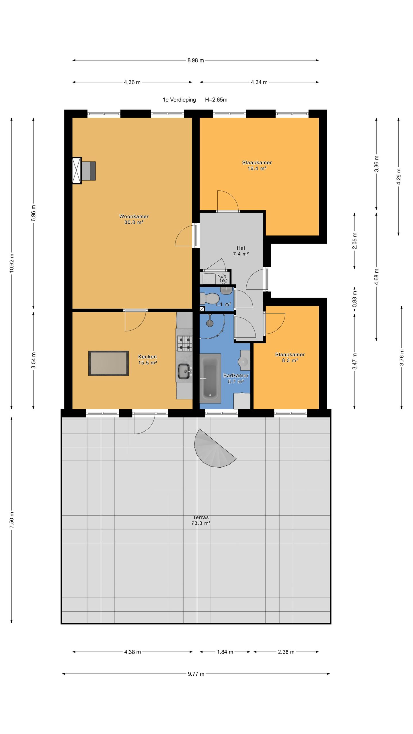 Foto 35 van Vondelstraat 8