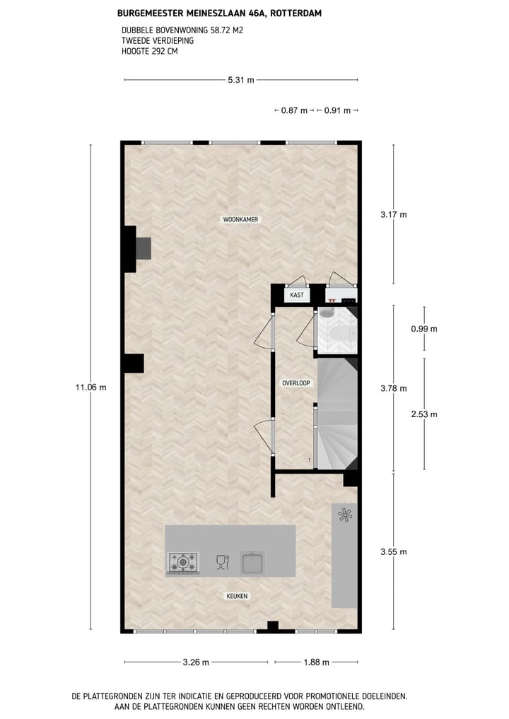 Foto 32 van Burgemeester Meineszlaan 46-A