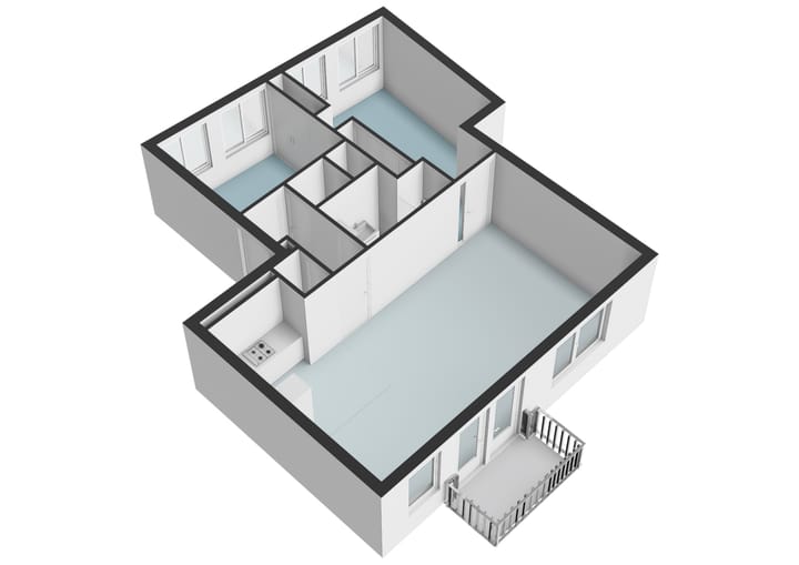 Photo 16 of Eerste Looiersdwarsstraat 24-B