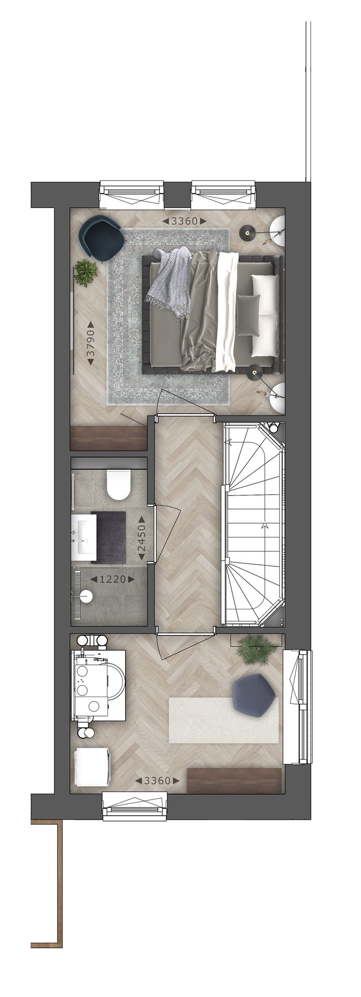 Foto 3 van Portier woningen l Liguster (Bouwnr. 35)
