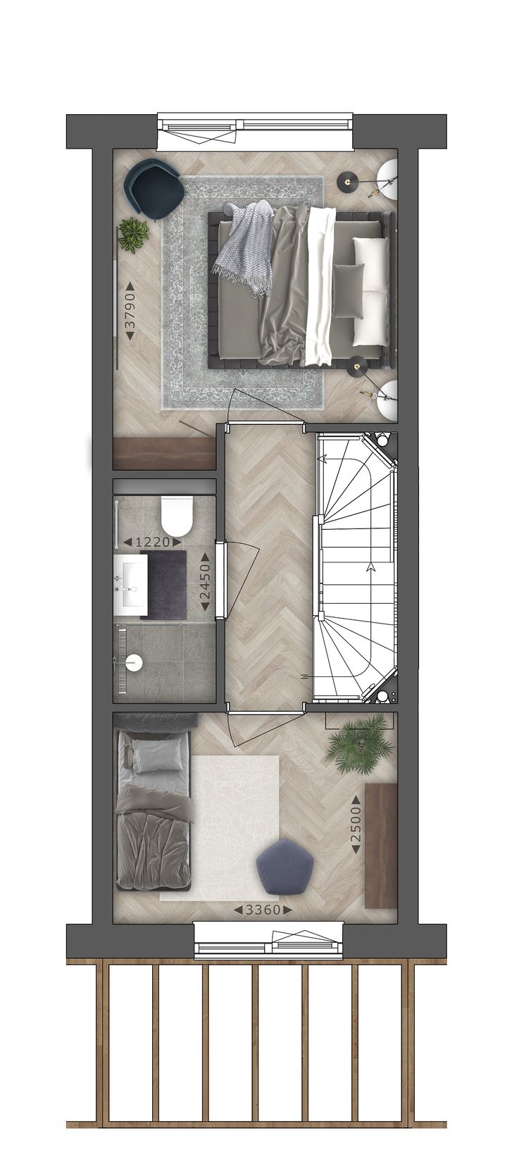 Foto 5 van Portier woningen l Berggras (Bouwnr. 39)