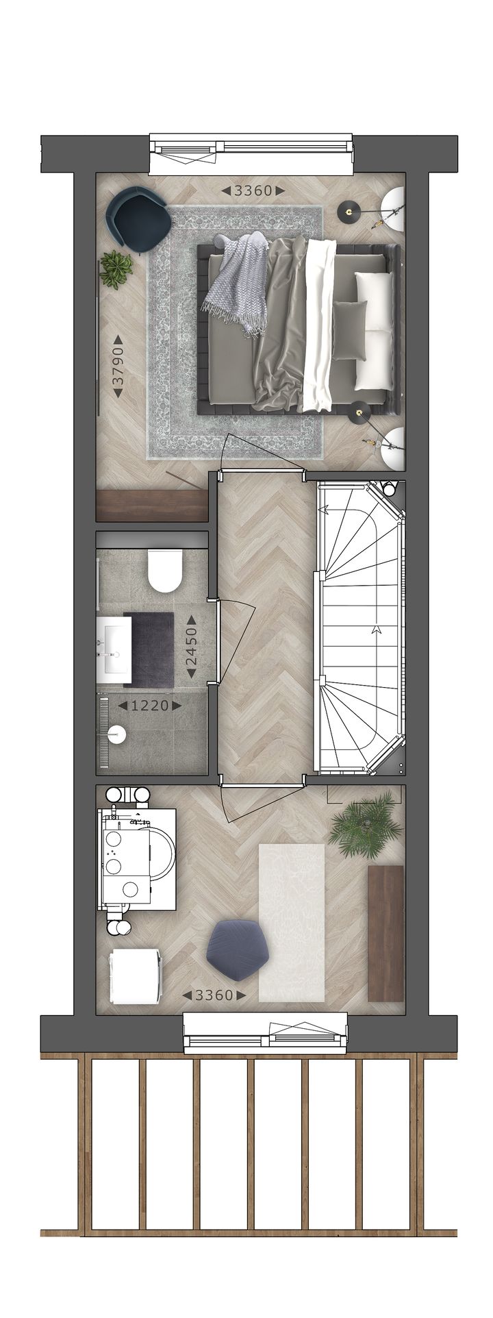 Foto 4 van Portier woningen l Hedera (Bouwnr. 34)