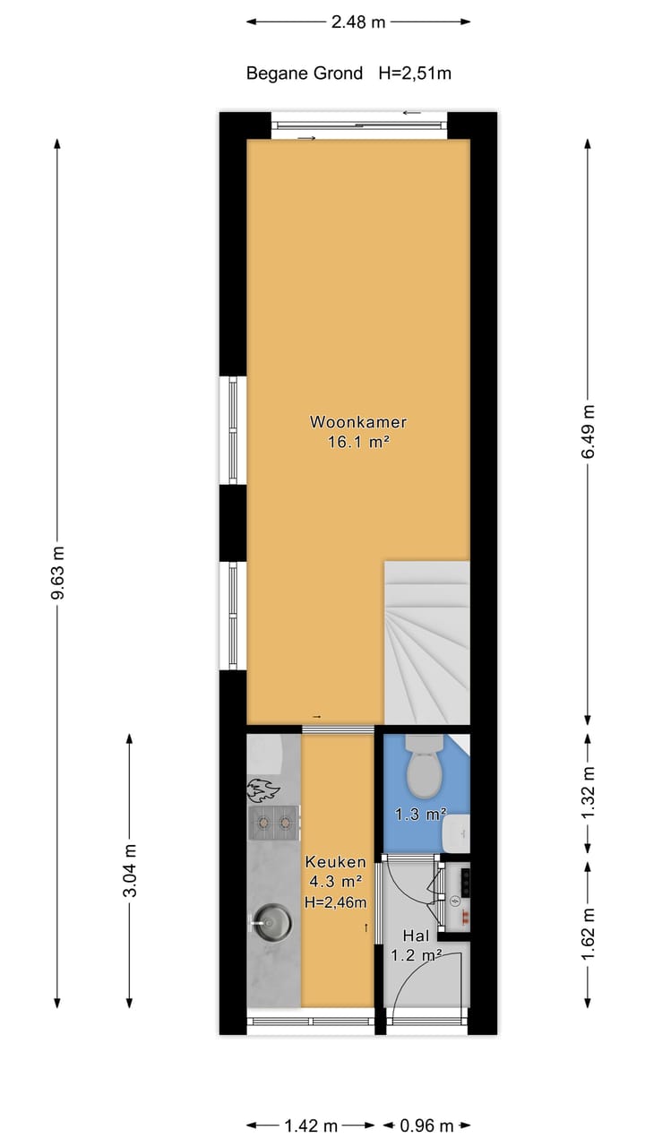 Foto 37 van Komijnsteeg 55