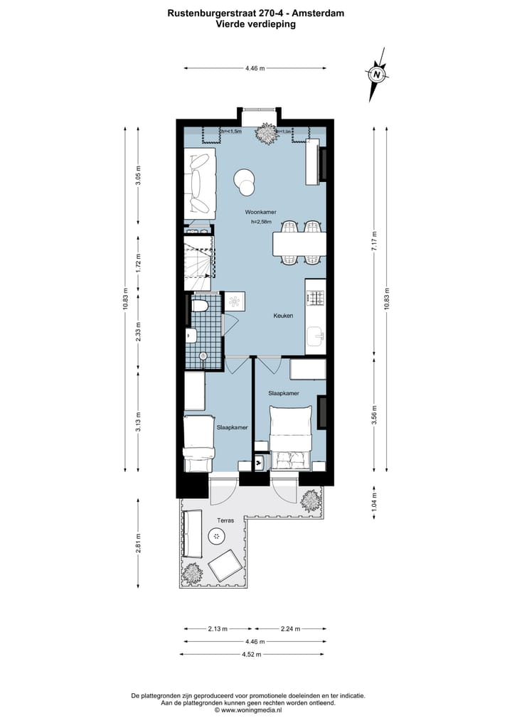 Foto 25 van Rustenburgerstraat 270-4