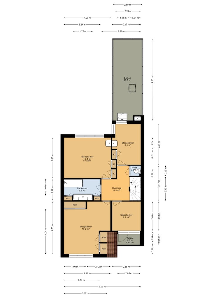 Foto 80 van Kwartelstraat 48