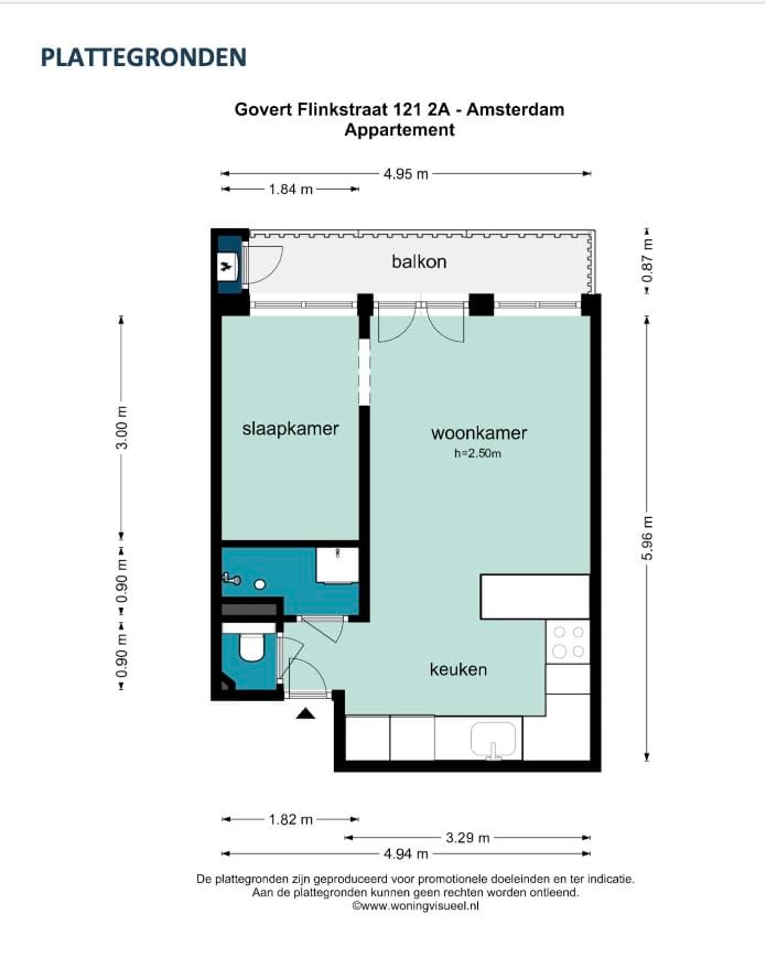 Foto 18 van Govert Flinckstraat 121-2A