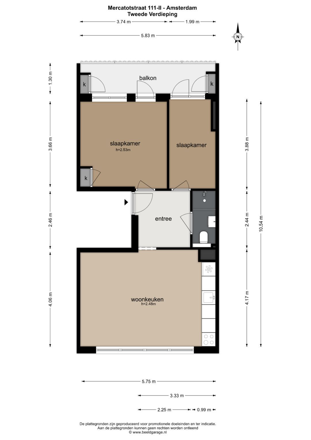 Foto 25 van Mercatorstraat 111-2