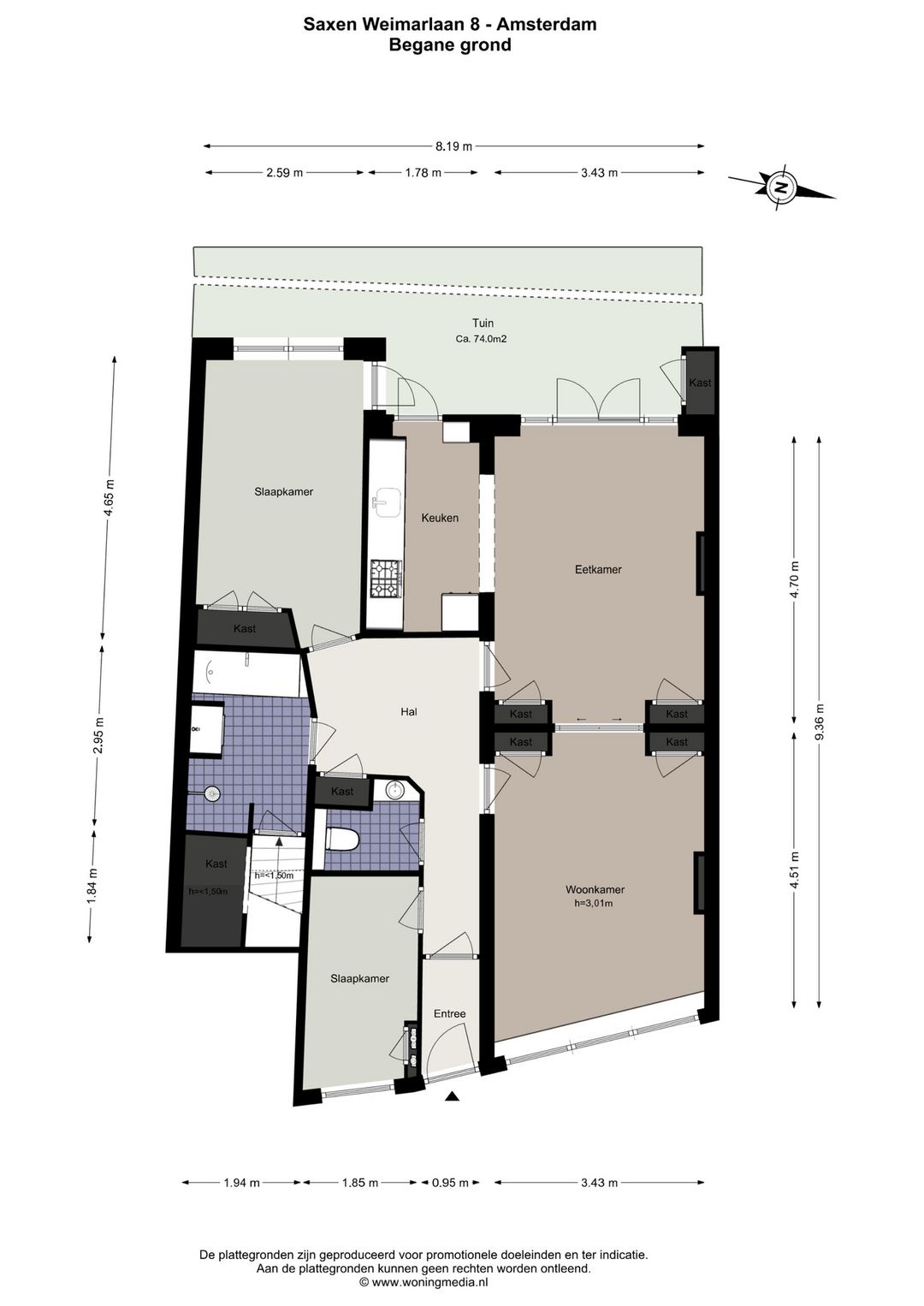 Foto 43 van Saxen-Weimarlaan 8