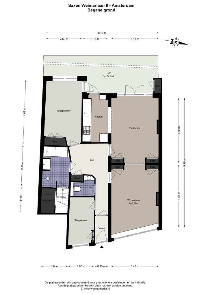 Foto 43 van Saxen-Weimarlaan 8