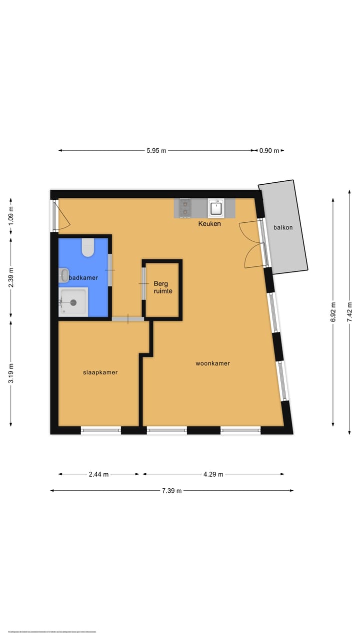 Foto 4 van Brouwerstraat 2-A