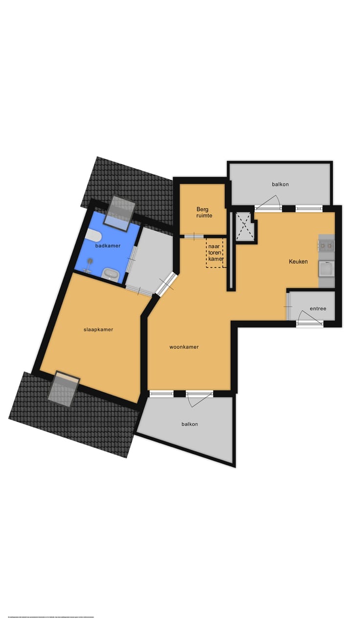 Foto 4 van Brouwerstraat 2-D