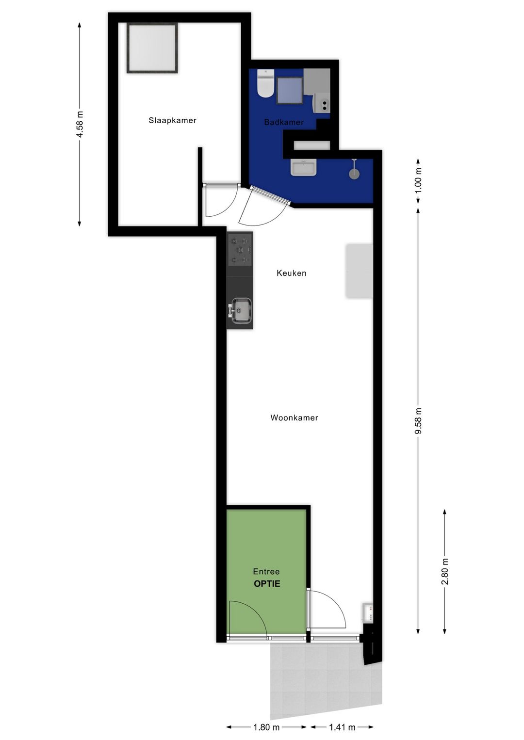 Foto 13 van Smeepoortstraat 21-B