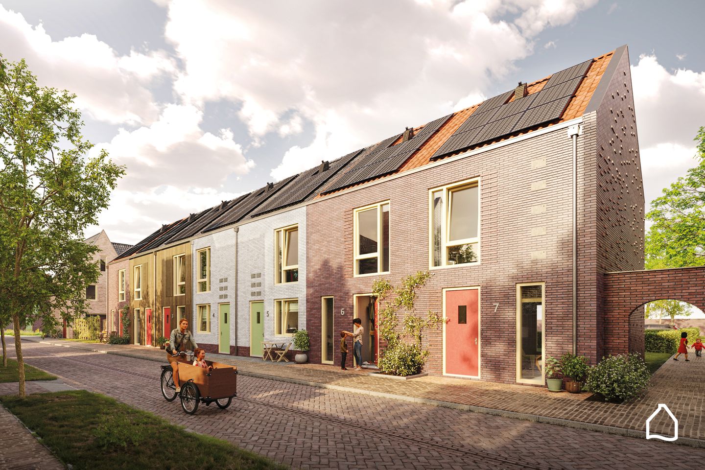 Photo 1 of Hoek rijwoning (Bouwnr. 1)