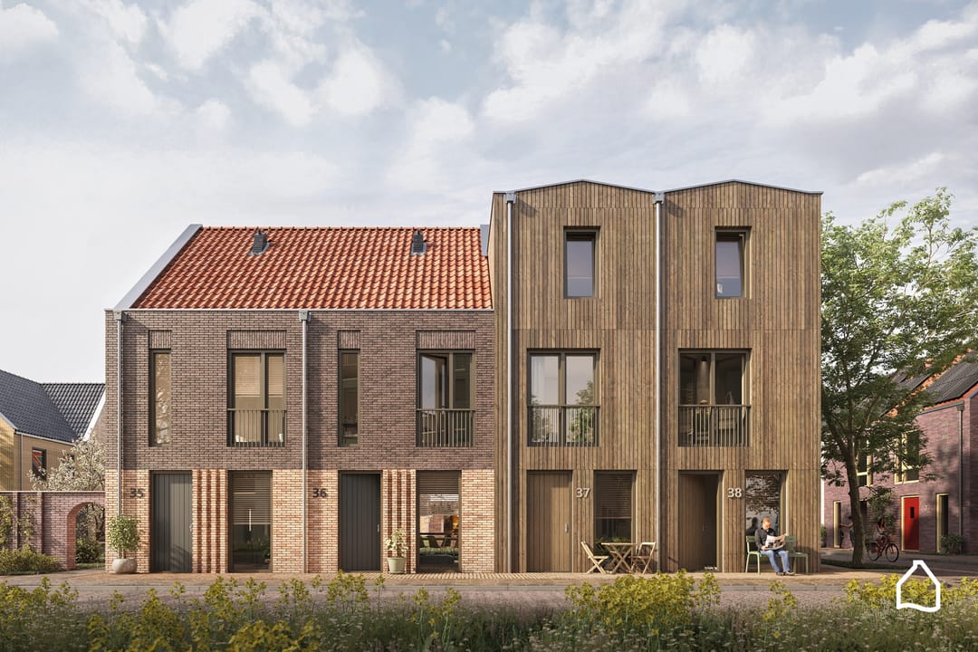 Foto 1 van Hoek rijwoning (Bouwnr. 35)