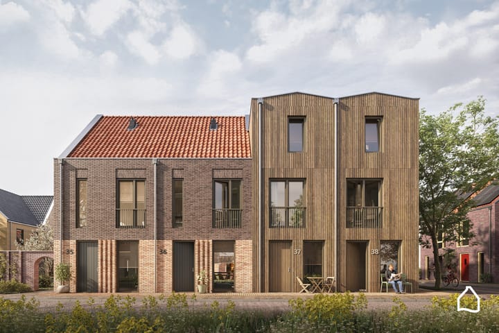 Foto 1 van Hoek rijwoning (Bouwnr. 35)