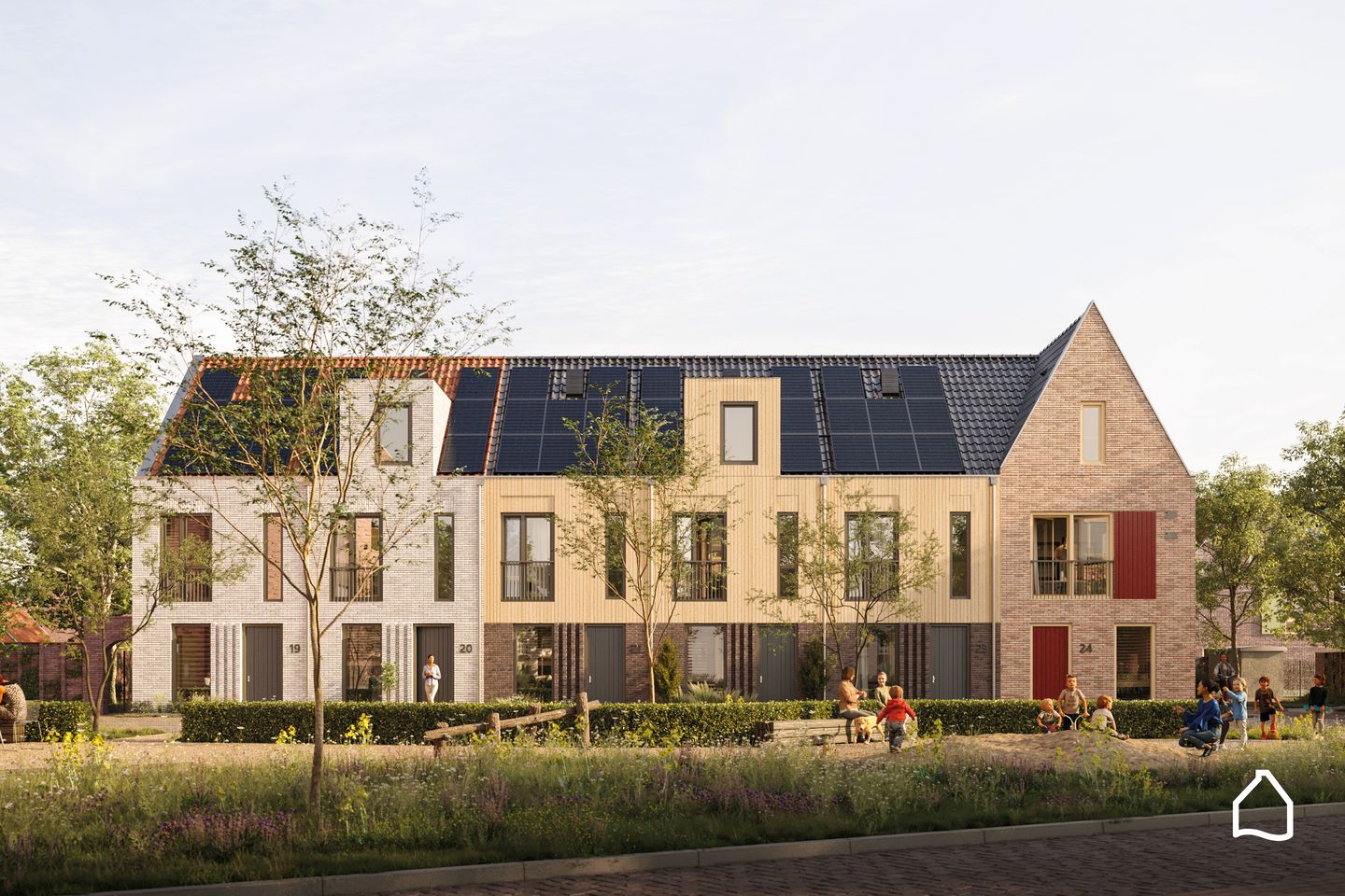 Photo 1 of Hoek rijwoning (Bouwnr. 19)