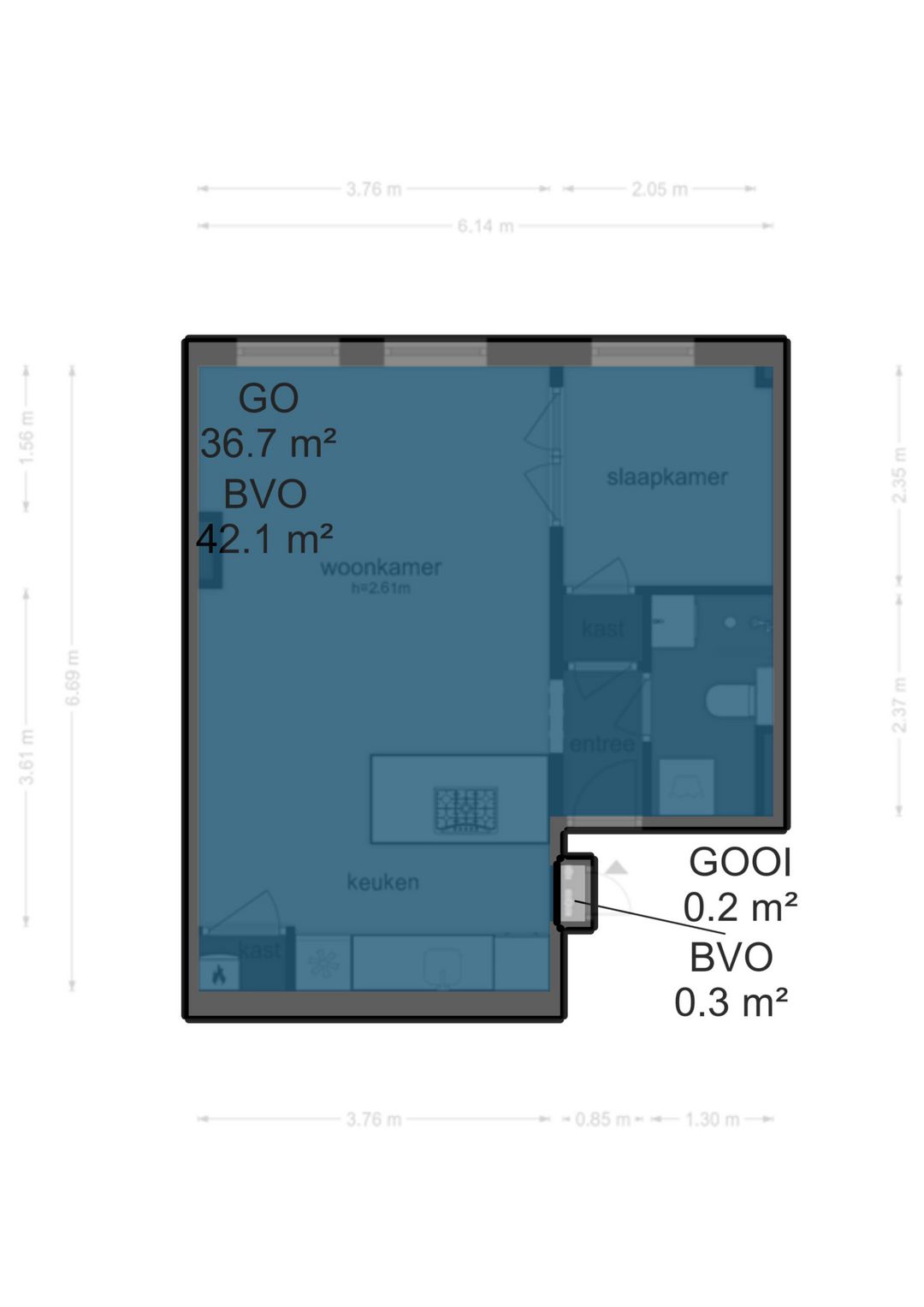 Foto 33 van Van Ostadestraat 13-3V