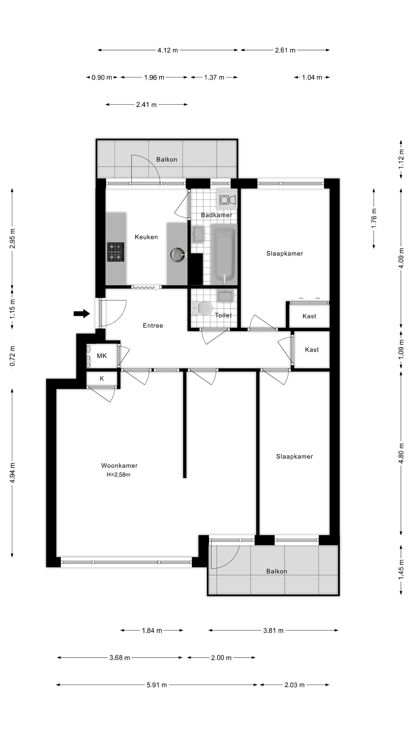 Foto 40 van Blondeelstraat 70