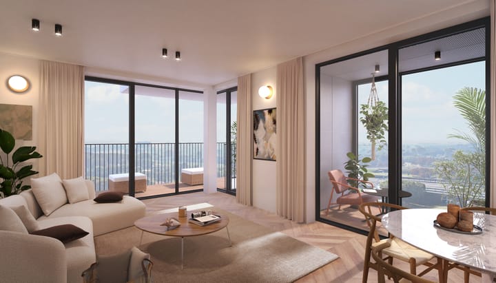 Foto van De Toren - Sunnyside - Cityside Portiekflat