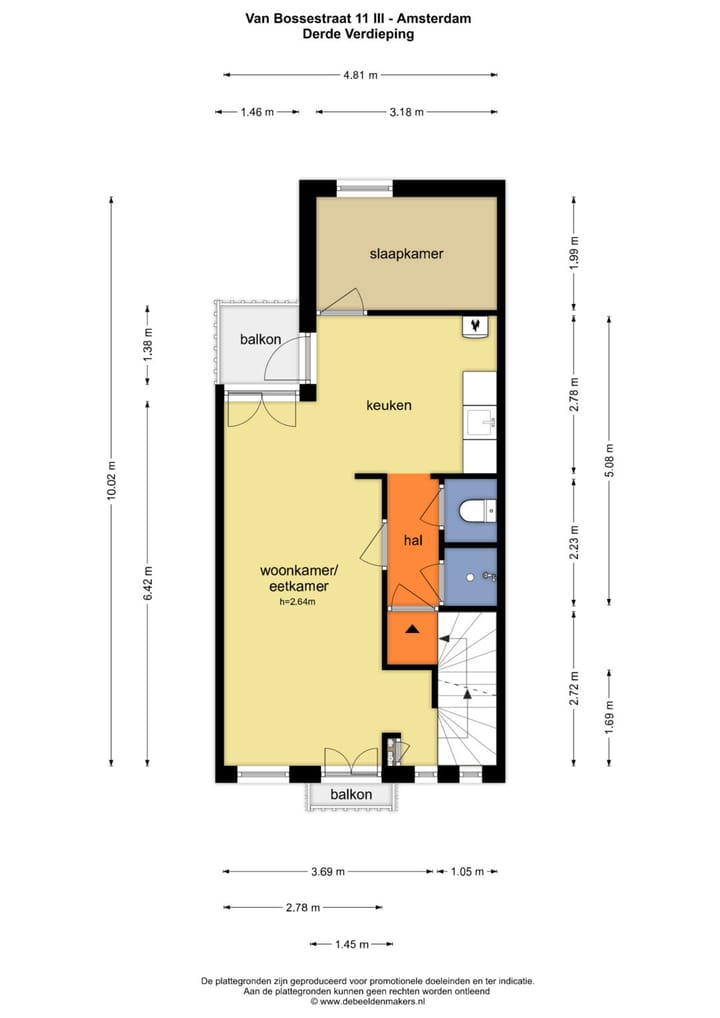 Foto 21 van Van Bossestraat 11-3