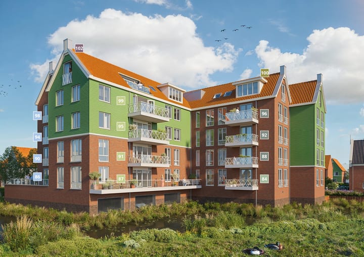 Foto 7 van Kreekrijk - Résidence Buitenveld - 60% verkocht, bouw start in januari as.