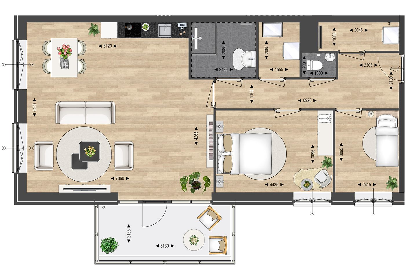 Foto 8 van Kreekrijk - Résidence Buitenveld - 60% verkocht, bouw start in januari as.