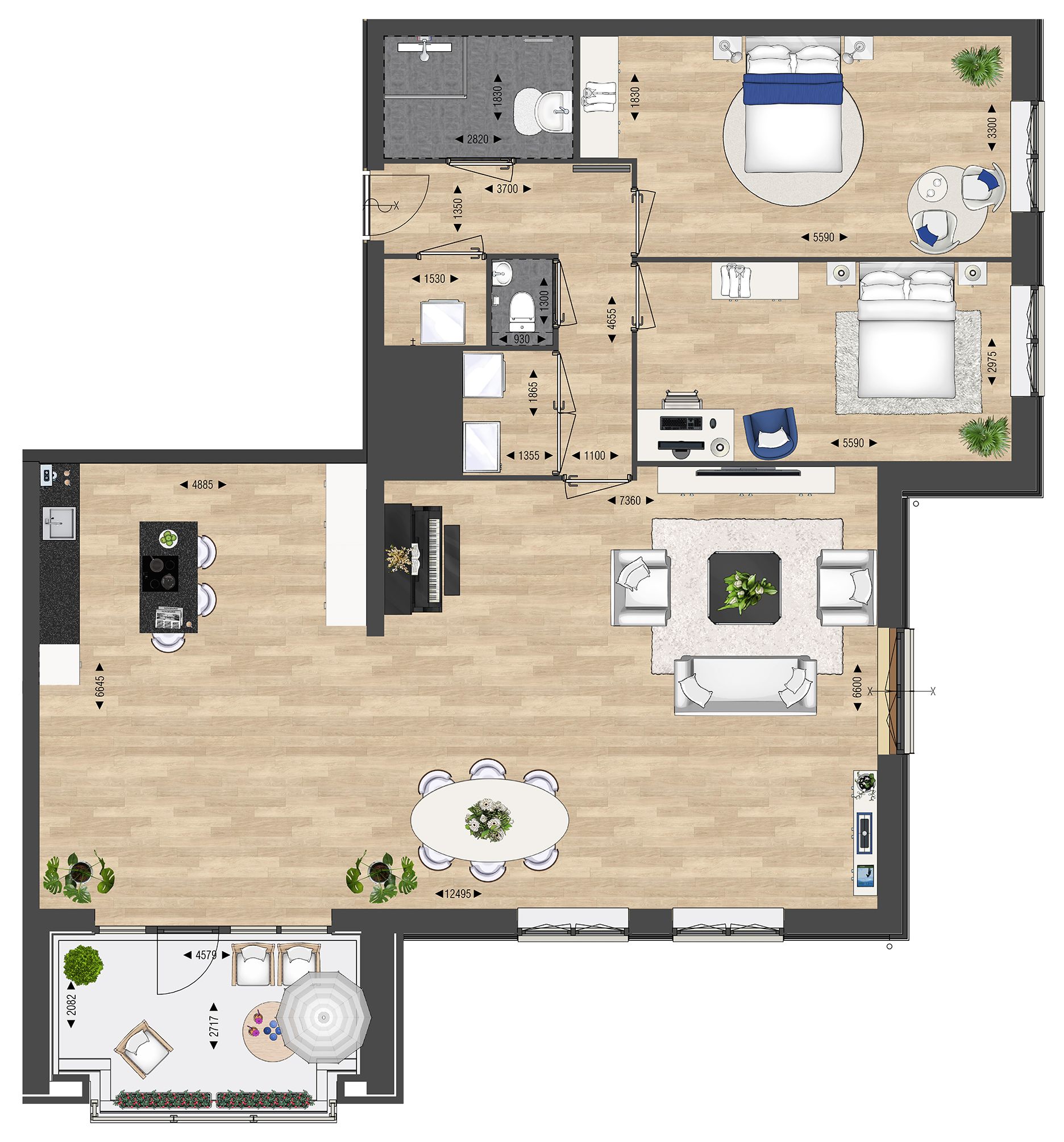 Foto 11 van Kreekrijk - Résidence Buitenveld - 80% verkocht, bouw gestart in januari