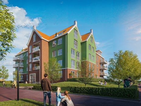 Image of Appartement type C Apartment with shared street entrance