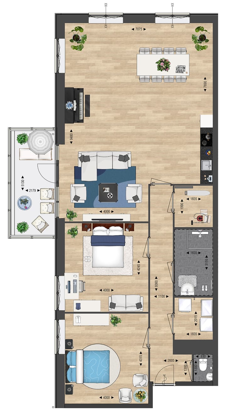 Foto 14 van Appartement type B (Bouwnr. 84)
