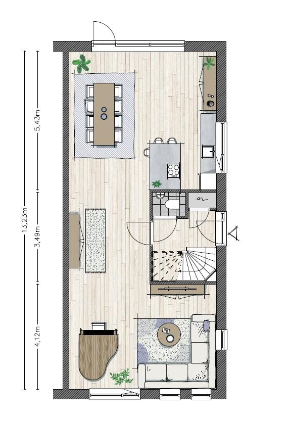 Photo 3 of Twee-onder één kapwoning (Bouwnr. 11)