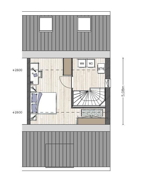 Photo 5 of Twee-onder één kapwoning (Bouwnr. 11)