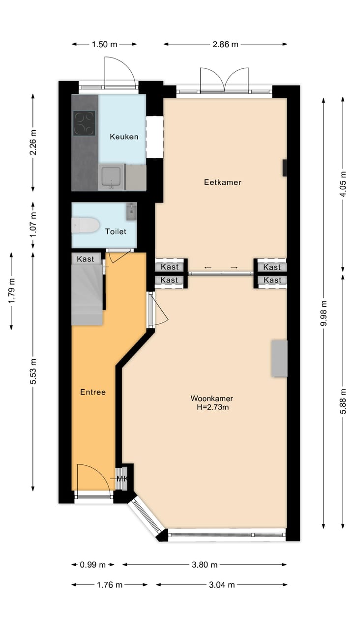 Foto 21 van Burg. Gaarlandtstraat 23