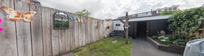 Achtertuin