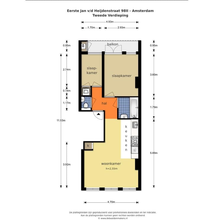 Foto 24 van Eerste Jan van der Heijdenstraat 98-2