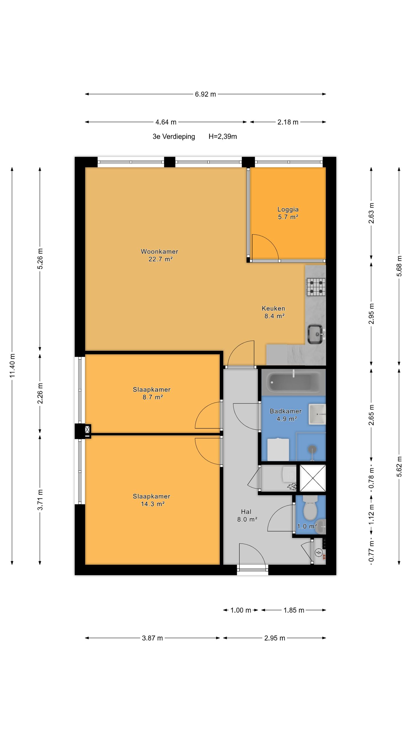 Foto 25 van Meersingel 16