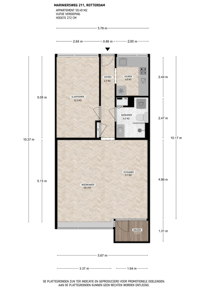 Foto 21 van Mariniersweg 211