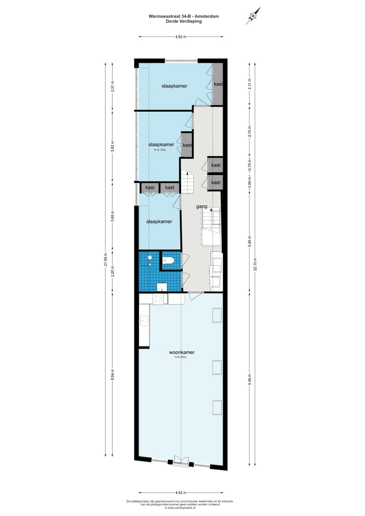 Foto 31 van Warmoesstraat 34-B